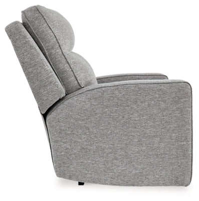 Biscoe Power Recliner - Dark Gray Reclining Chair modern furniture Contempo Furniture