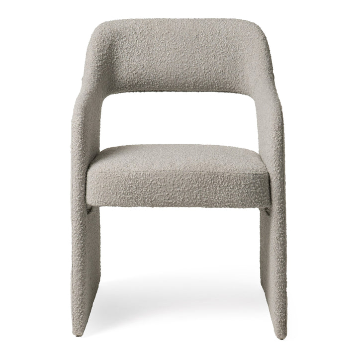 Bishop - Modern Grey Fabric Dining Chair