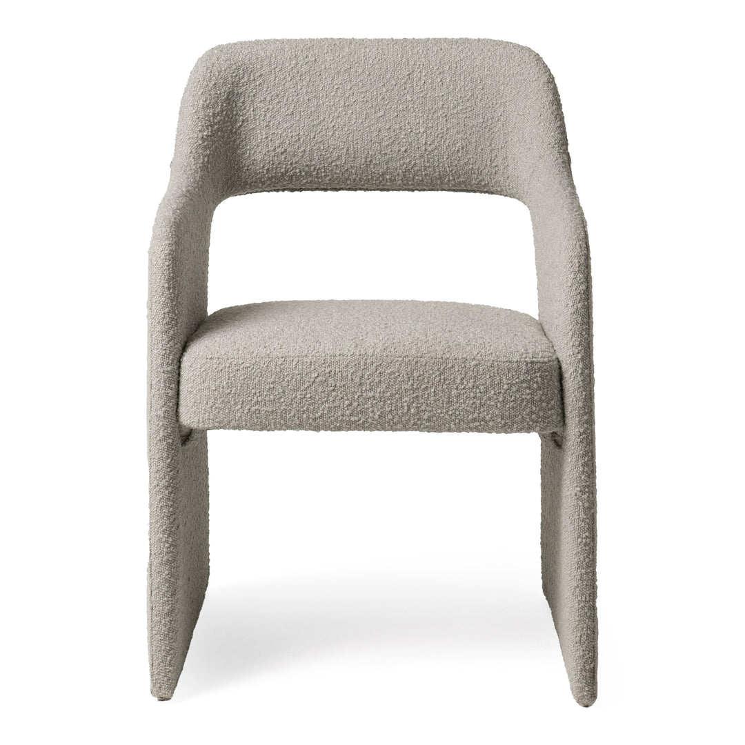 Bishop - Modern Grey Fabric Dining Chair