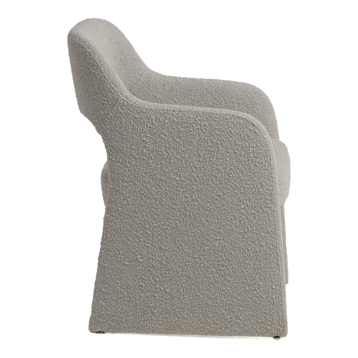 Bishop - Modern Grey Fabric Dining Chair