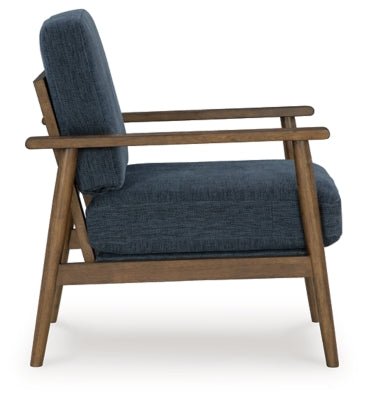 Bixler Accent Chair - Blue Accent Chair modern furniture Contempo Furniture