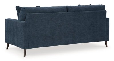 Bixler Sofa - Blue Stationary Sofa modern furniture Contempo Furniture