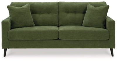 Bixler Sofa - Green Stationary Sofa modern furniture Contempo Furniture