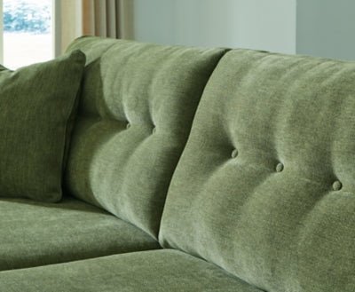 Bixler Sofa - Green Stationary Sofa modern furniture Contempo Furniture