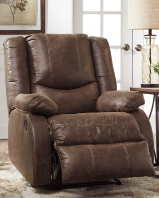 Bladewood Recliner - Dark Brown Reclining Chair modern furniture Contempo Furniture