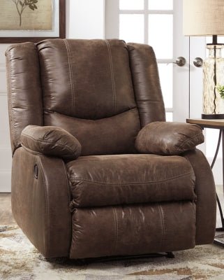 Bladewood Recliner - Dark Brown Reclining Chair modern furniture Contempo Furniture