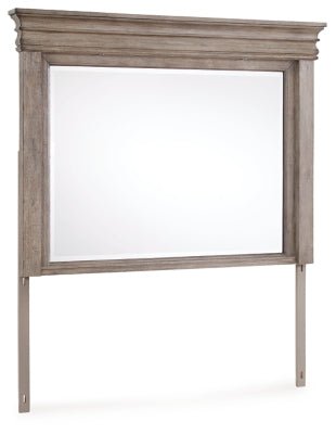 Blairhurst Bedroom Mirror - Light Brown Mirror modern furniture Contempo Furniture