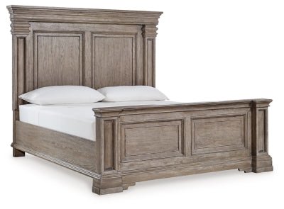 Blairhurst California King Panel Bed - Light Brown Panel Bed modern furniture Contempo Furniture