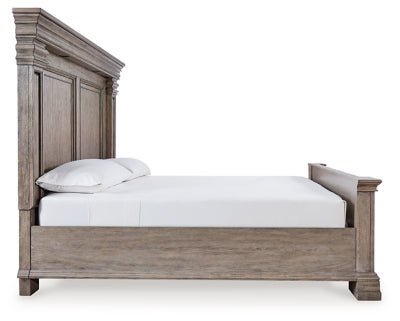 Blairhurst California King Panel Bed - Light Brown Panel Bed modern furniture Contempo Furniture