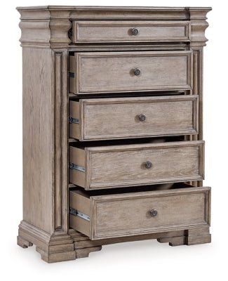 Blairhurst Chest of Drawers - Light Brown Accent Chest modern furniture Contempo Furniture