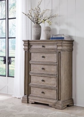 Blairhurst Chest of Drawers - Light Brown Accent Chest modern furniture Contempo Furniture
