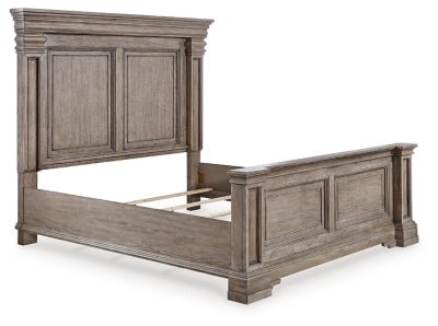 Blairhurst King Panel Bed - Light Brown Panel Bed modern furniture Contempo Furniture