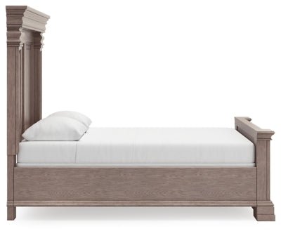 Blairhurst Queen Panel Bed - Light Brown Panel Bed modern furniture Contempo Furniture