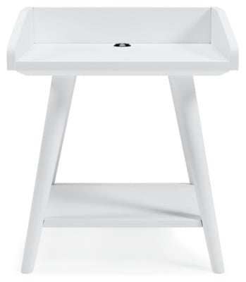 Blariden Accent Table - White Accent Table modern furniture Contempo Furniture