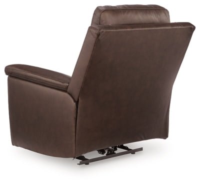 Bleckley Power Recliner - Dark Brown Reclining Chair modern furniture Contempo Furniture