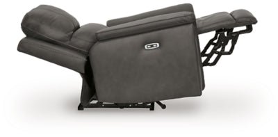 Bleckley Power Recliner - Dark Gray Reclining Chair modern furniture Contempo Furniture