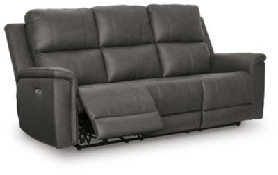 Bleckley Power Reclining Sofa - Dark Gray Power Reclining Sofa modern furniture Contempo Furniture