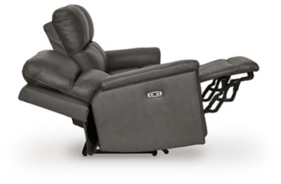 Bleckley Power Reclining Sofa - Dark Gray Power Reclining Sofa modern furniture Contempo Furniture
