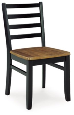 Blondon Dining Table and 6 Chairs (Set of 7) - Dark Brown 7 Piece Dining Room Set modern furniture Contempo Furniture