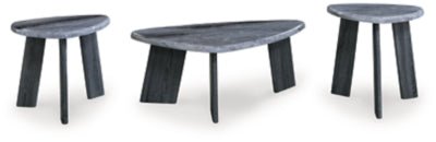 Bluebond Table (Set of 3) - Dark Gray | Ashley Furniture