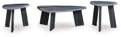 Bluebond Table (Set of 3) - Dark Gray Table Set modern furniture Contempo Furniture