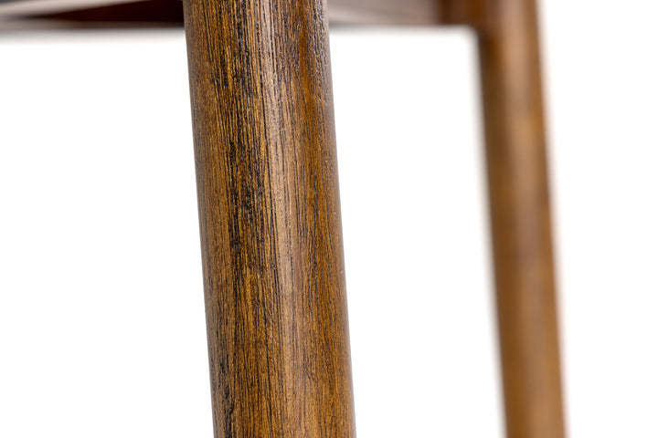 Blum - Modern Beige Linen Counter Chair - View 6