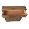 Boka Five Drawer Acacia Wood Chest in Impala Chest modern furniture Contempo Furniture