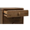Boka Three Drawer Acacia Wood Nightstand in Impala Nightstand modern furniture Contempo Furniture