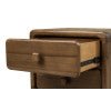 Boka Two Drawer Acacia Wood Nightstand in Impala Nightstand modern furniture Contempo Furniture