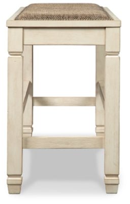 Bolanburg Counter Height Dining Bench - Beige Counter Bench modern furniture Contempo Furniture