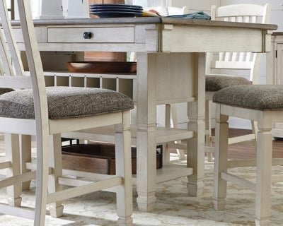 Bolanburg Counter Height Dining Table - Beige Counter Table modern furniture Contempo Furniture