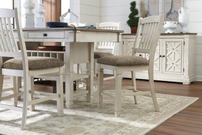 Bolanburg Counter Height Dining Table - Beige Counter Table modern furniture Contempo Furniture