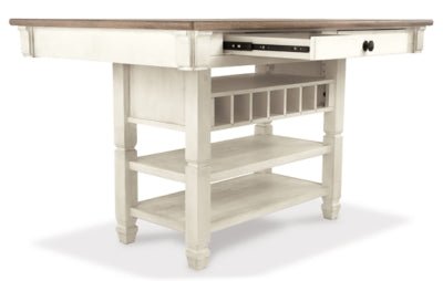 Bolanburg Counter Height Dining Table - Beige Counter Table modern furniture Contempo Furniture