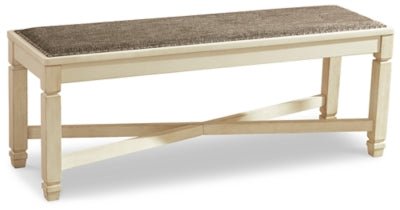 Bolanburg Dining Bench - Beige Upholstered Bench modern furniture Contempo Furniture