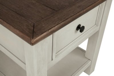 Bolanburg End Table - White End Table modern furniture Contempo Furniture