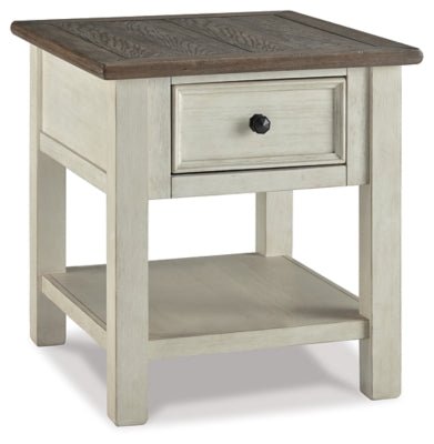 Bolanburg End Table - White End Table modern furniture Contempo Furniture