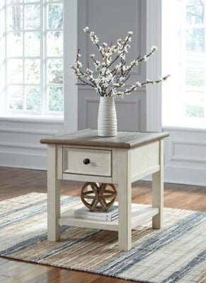 Bolanburg End Table - White End Table modern furniture Contempo Furniture