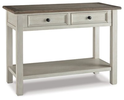 Bolanburg Sofa/Console Table - White Sofa Table modern furniture Contempo Furniture