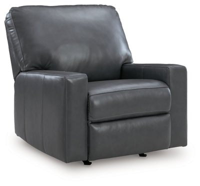 Bolsena Recliner - Blue | Ashley Furniture