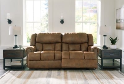 Boothbay Power Reclining Sofa - Dark Brown Power Reclining Sofa modern furniture Contempo Furniture
