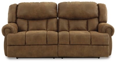 Boothbay Reclining Sofa - Dark Brown | Ashley Furniture