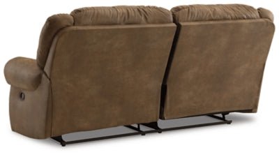 Boothbay Reclining Sofa - Dark Brown Reclining Sofa modern furniture Contempo Furniture