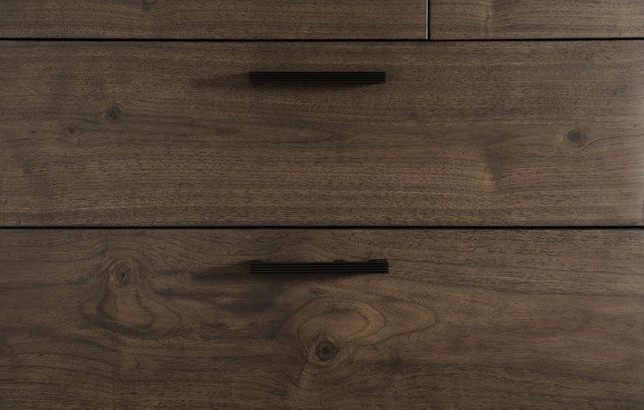 Boracay Five Drawer One Door Walnut Sweater Chest in Wild Oats Brown Other modern furniture Contempo Furniture