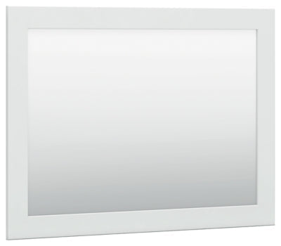 Bostwick Shoals Bedroom Mirror - White Mirror modern furniture Contempo Furniture