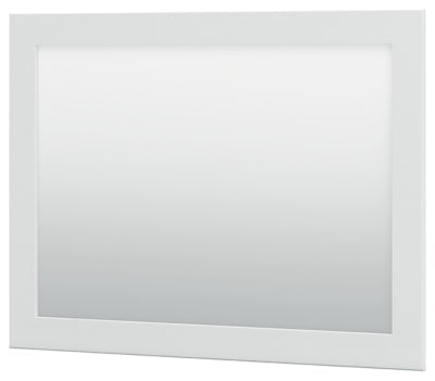 Bostwick Shoals Bedroom Mirror - White Mirror modern furniture Contempo Furniture