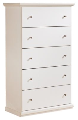 Bostwick Shoals Chest of Drawers - White | Ashley Furniture