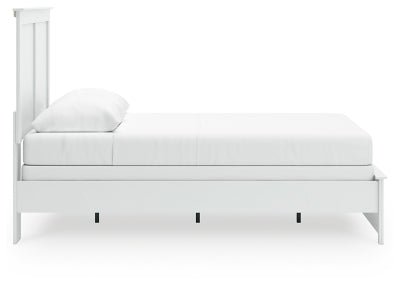 Bostwick Shoals Queen Panel Bed - White Panel Bed modern furniture Contempo Furniture