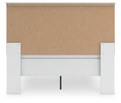 Bostwick Shoals Queen Panel Bed - White Panel Bed modern furniture Contempo Furniture