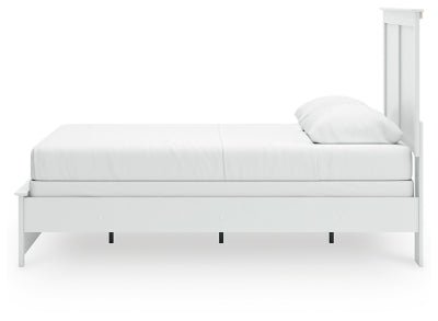 Bostwick Shoals Queen Panel Bed - White Panel Bed modern furniture Contempo Furniture