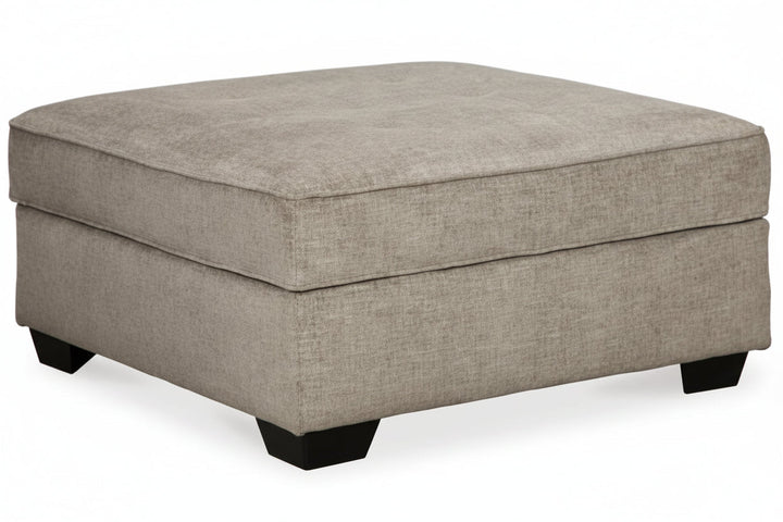 Bovarian Ottoman - Beige Storage Ottoman modern furniture Contempo Furniture